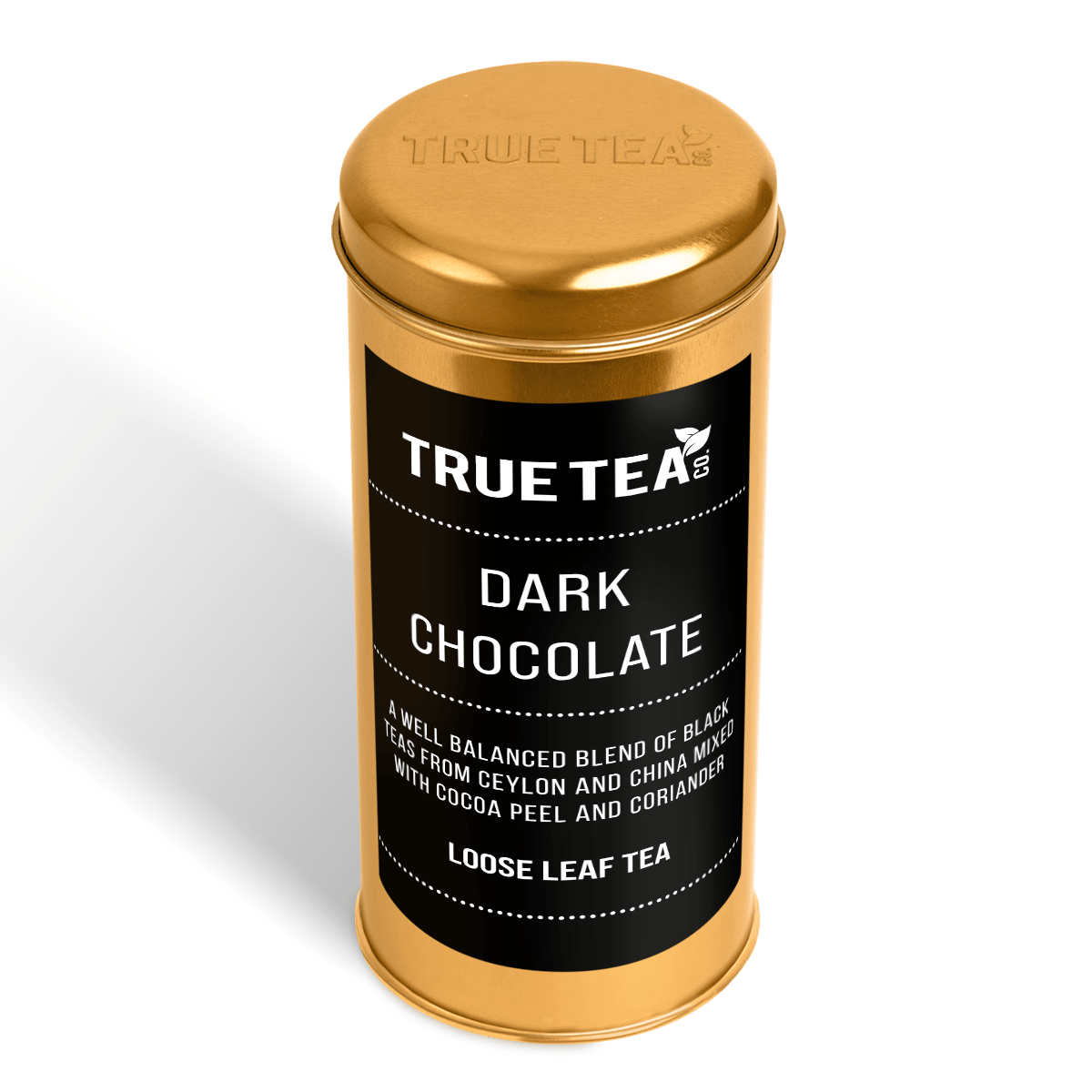 Dark Chocolate Tea Caddy Dark Chocolate Tea Caddy